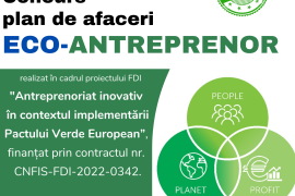 Concurs de planuri de afaceri „Eco-Antreprenor”