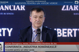 Lucian Georgescu, rector, Universitatea Dunărea de Jos: La noi sunt circa 20.000 de studenţi, dintre care o treime nu sunt studenţii clasici, ci sunt cei care trec prin diferite forme de perfecţionare